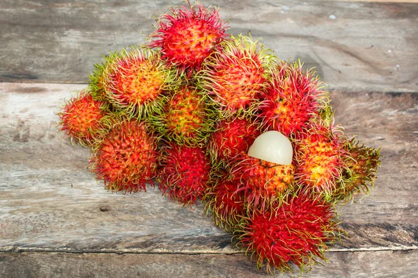 Rambutan. — Fotografia de Stock