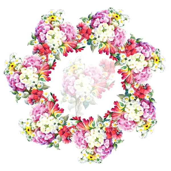 Kolorowe kwiaty bukiet Obrazek Stockowy