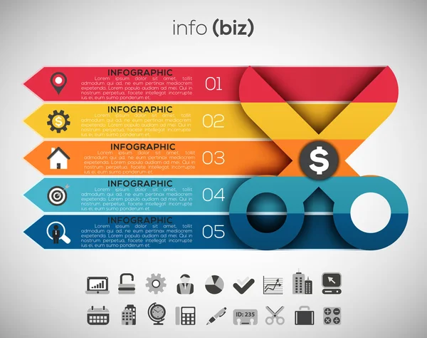Creative бізнес інфографіки — стоковий вектор