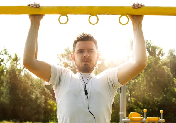 Fitness tid. Hälsosam livsstil. — Stockfoto