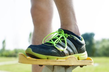 Sabah dışarıda egzersiz