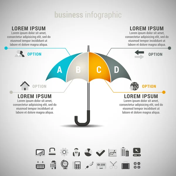 Infographic — 스톡 벡터