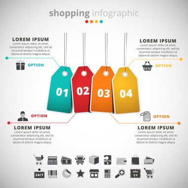 alışveriş Infographic