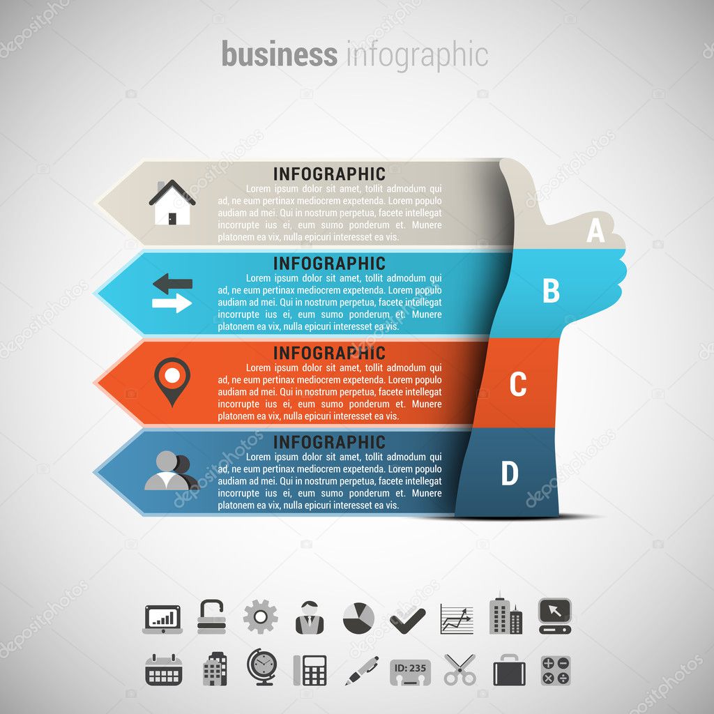 Modern Business Infographic