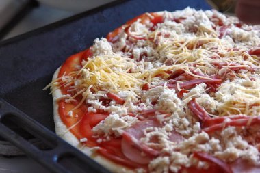 pizza pişirme