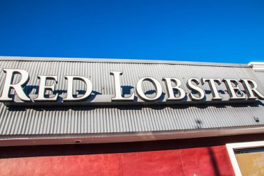 Augusta, Ga / USA - 120: Red Lobster Restoran tabelası