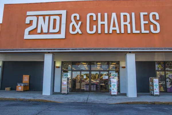 Augusta Usa 2Nd Och Charles Detaljhandel Bood Super Store — Stockfoto