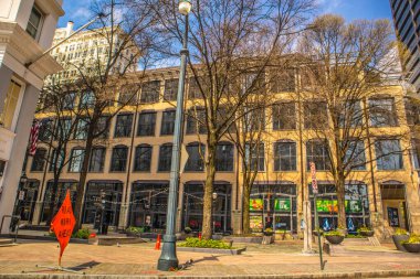 Atlanta, Ga USA 03 19: 20: Covid-19 sırasında şehir merkezi boş sokaklar