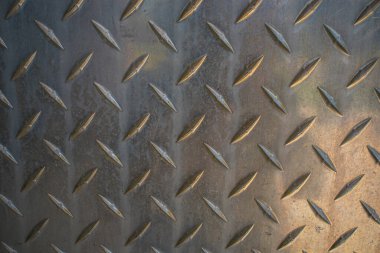 Çelik plaka desen ön görünümü