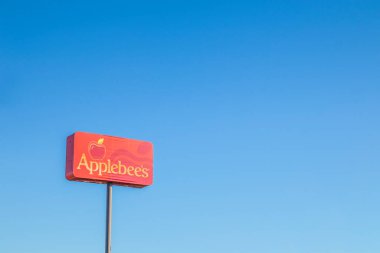 Augusta, Ga USA - 1202 20: Applebee Restoran imzası