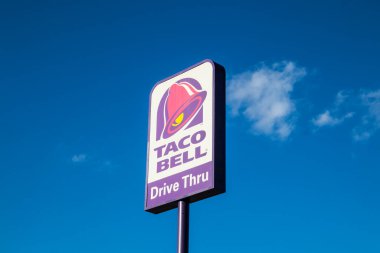 Augusta, Ga USA - 12.03 20: Taco Bell Caddesi imzası
