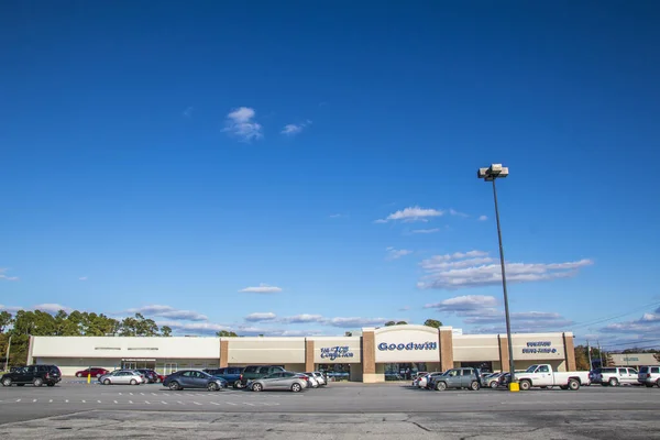 Augusta Usa Goodwill Job Connection Store Distante Vista Del Edificio — Foto de Stock