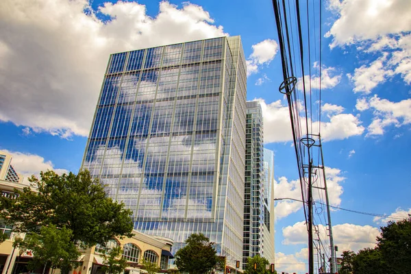 Buckhead États Unis Downtown Buckhead Gratte Ciel Verre Paysage Urbain — Photo