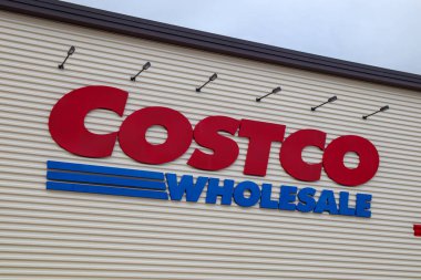 Augusta, Ga USA 007 21: Costco toptan satış mağazası tabelası