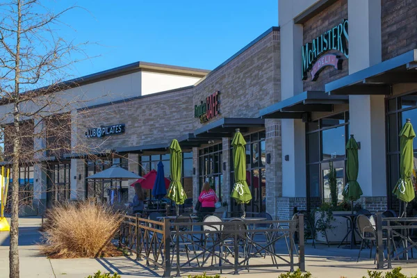 Augusta Usa Mcalisters Deli Entrada Frontal Una Persona Comedor Aire — Foto de Stock