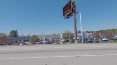 Augusta, Ga USA - 04 04: 21: Gerald Jones Honda 'nın yol trafiği