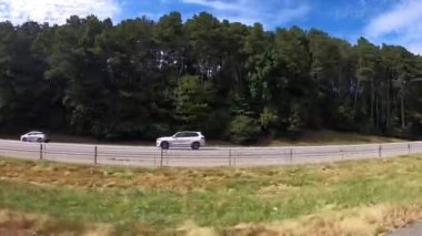 DeKalb County, Ga USA - 10 09: 20: 78. otoyolda trafik manzarası