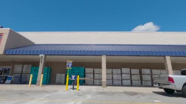 Richmond County Eua Pan Pessoas Lowes Varejo Home Improvement Superstore — Vídeo de Stock