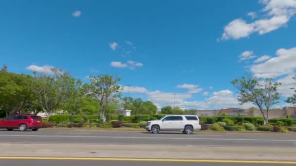 Richmond County Usa Street Pan Strip Mall Beautiful Road Landscaping — Video