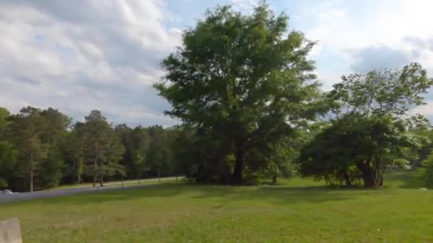 Augusta Usa Pan River Dam Boat Ramp Sign Lake Thurmond — Αρχείο Βίντεο