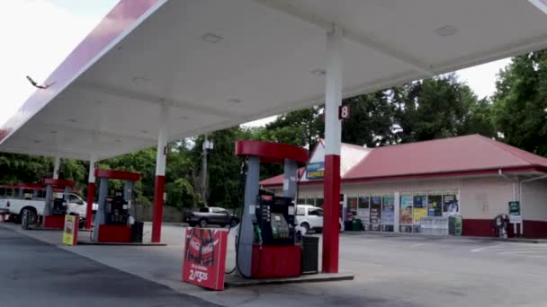 Columbia County Usa Colonial Pipeline Hack Lewiston Express Gas Station — Vídeo de stock