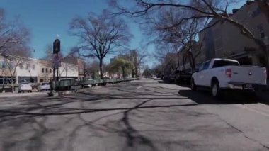 Augusta, Ga USA - 02: 21 FPV tarihi Augusta Georgia klasik binalarını eski haline getiriyor