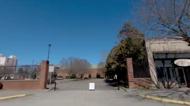 Augusta Usa Street Pan Old Buildings City Skyline Downtown Augusta — Wideo stockowe