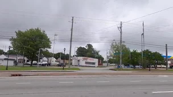 Dekalb County Usa Street Pan Valero Gas Station Convenience Store — Αρχείο Βίντεο