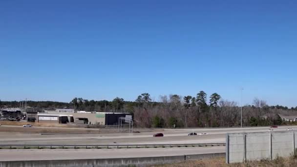 Augusta États Unis Panorama Circulation Sur Interstate Walton Way — Video