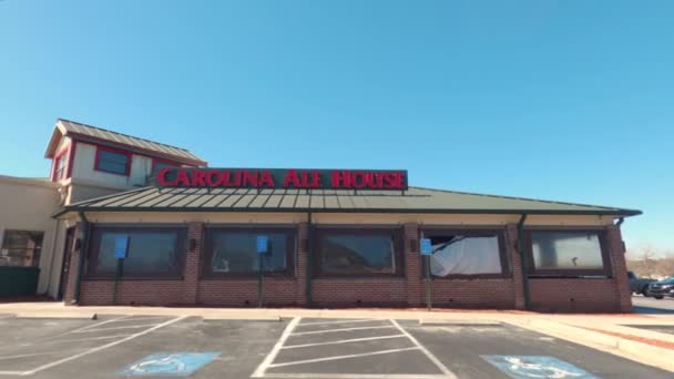 Augusta Usa Pan Restaurante Pub Esportivo Carolina Ale House Parkway — Vídeo de Stock