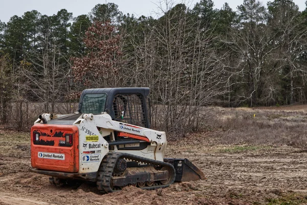 Augusta Usa Großaufnahme Rückseite Industrieklotz Maschine — Stockfoto