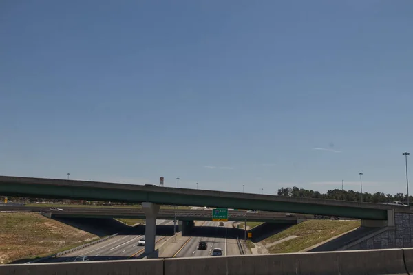 Augusta Usa Moderne Autobahnbrücke Mit Blick Nach Unten Bobby Jones — Stockfoto