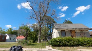 Augusta, Ga USA - 04 18 21: Şehir merkezi
