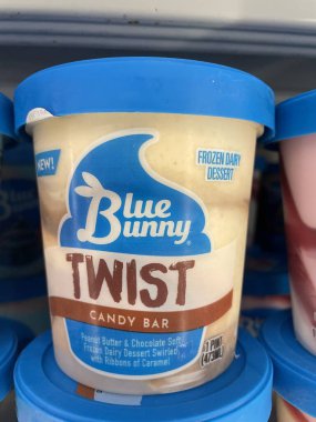 Columbia County, Ga USA - 02 01: 25: Market içi Blue Bunny dondurma çubuğu