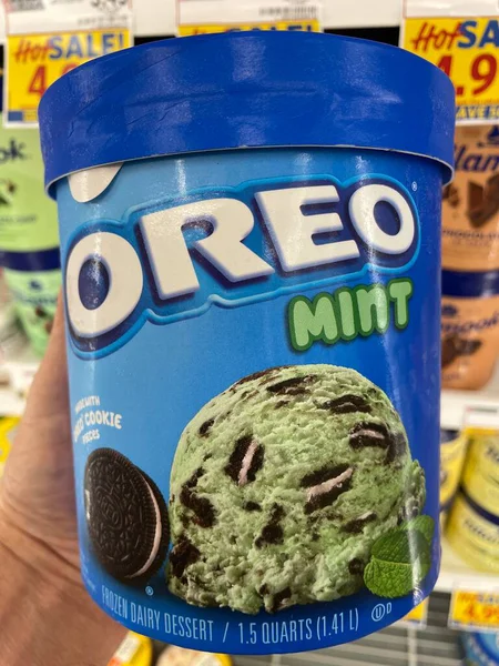 Columbia County, Ga USA - 02 01: 25: Market içi naneli dondurma