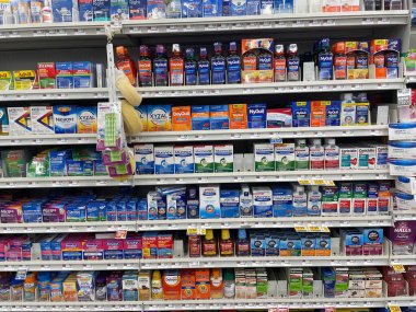 Columbia County, Ga USA - 02 01: 25: Yaşlılar için bakkal içecekleri