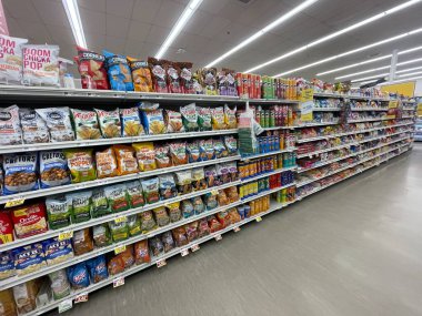 Columbia County, Ga USA - 02 08: 25: Market tuzlu çerezler bölümü