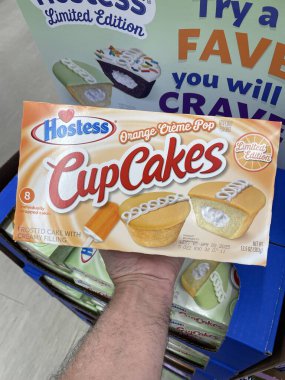 Columbia County, Ga USA - 02 08: 25: Market Hostess tatil kekleri portakalı