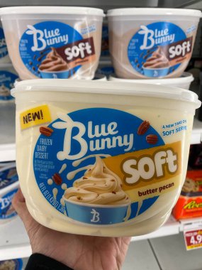 Warrenton, SC USA - 02 11: 25: Market Mavi Tavşan Dondurmacısı