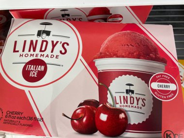 Warrenton, SC USA - 02: 12 25: Market Lindys Donmuş İtalyan Buzu