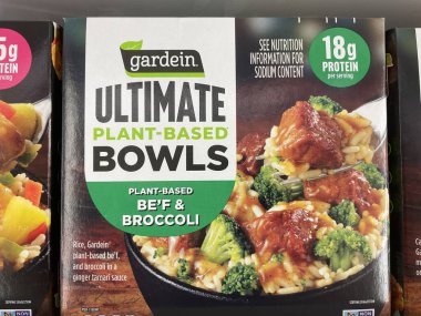 Warrenton, SC USA - 02: 13 25: Market Gardain nihai bitki tabanlı kahvaltı kasesi