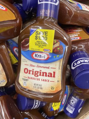 Warrenton, SC USA - 04 17 17: 25: Market Kraft Barbekü Sosu