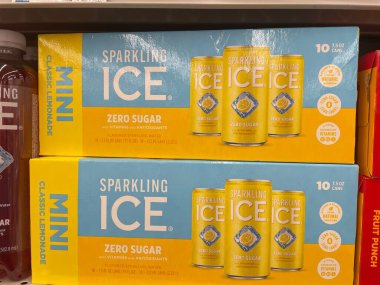 Warrenton, SC USA - 06 19 19 25: Market Köpüklü Buz Mini limon