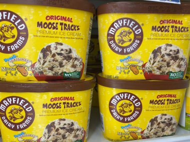 Warrenton, SC USA - 06: 27 27 25: Market Mayfield Dondurma Geyiği İzleri