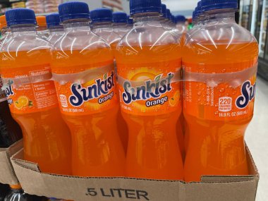 Warrenton, SC USA - 07 01: 25: Market Sunkist portakal suyu