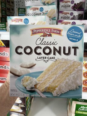 Warrenton, SC USA - 03: 22 25: Market Pepperidge Klasik Hindistancevizli Donmuş Kek