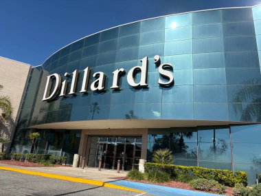 Lakeland, Fla USA - 006 26: Lakeland Florida Lakeland Alışveriş Merkezi yan görünümü