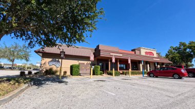 Lakeland, Florida USA - 01 05: 26: Lakeland Florida Outback Biftek Evi Köşesi