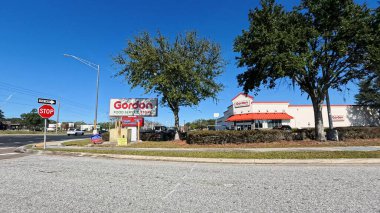 Lakeland, Florida USA - 01 05: 26: Lakeland Florida Gordon Gıda Servis İstasyonu