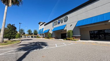 Lakeland, Florida USA - 01 05 05: 26: Lakeland Florida Atletizm Kulübü 'nün yan görüntüsünü Taşı